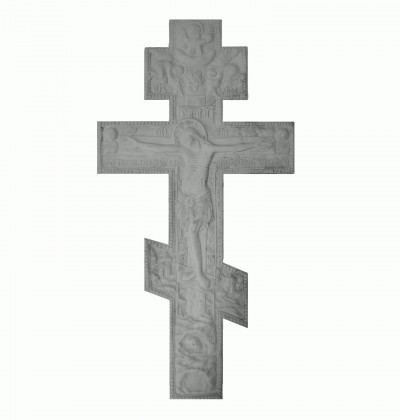 Лепной декор Крест из гипса